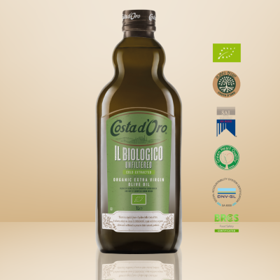 Bio-Olivenöl 1000ml – Extra Nativ, Kaltgepresst & Pur