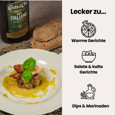 100% Italienisches Olivenöl – 250ml kaltgepresst & edel
