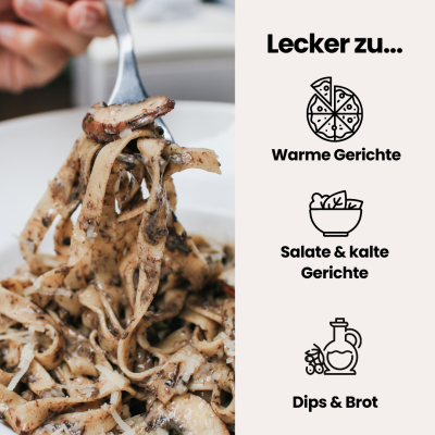 Schwarzes Trüffel-Olivenöl – 250ml luxuriös & aromatisch