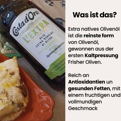 Großverbrauch Olivenöl – 9L extra nativ & kaltgepresst