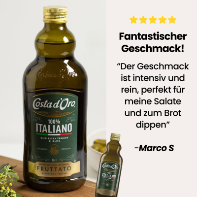 100% Italienisches Olivenöl – 3L kaltgepresst & hochwertig