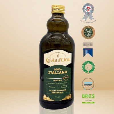100% Italienisches Olivenöl – 1000ml kaltgepresst & edel