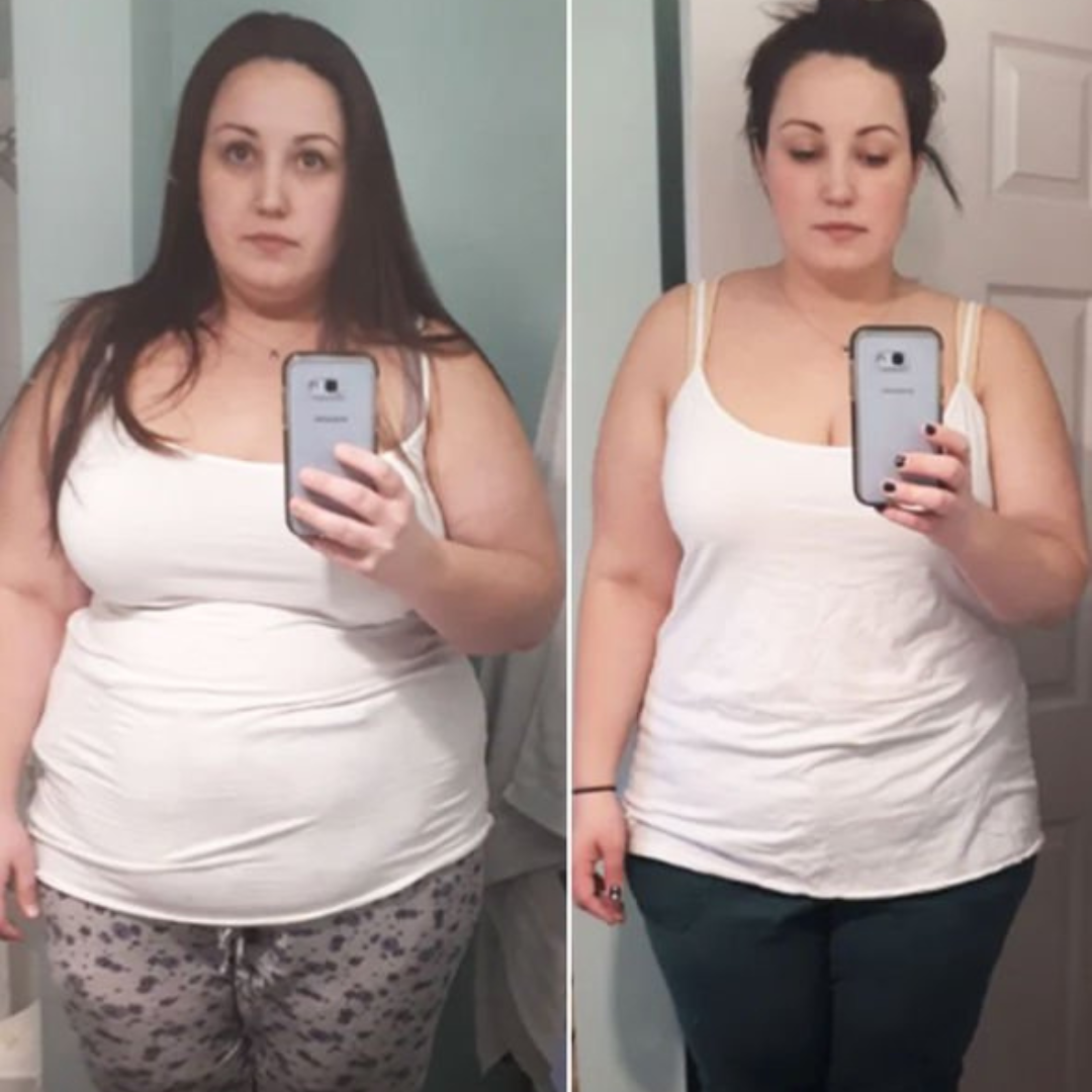 Frau fühlt sich energiegeladen